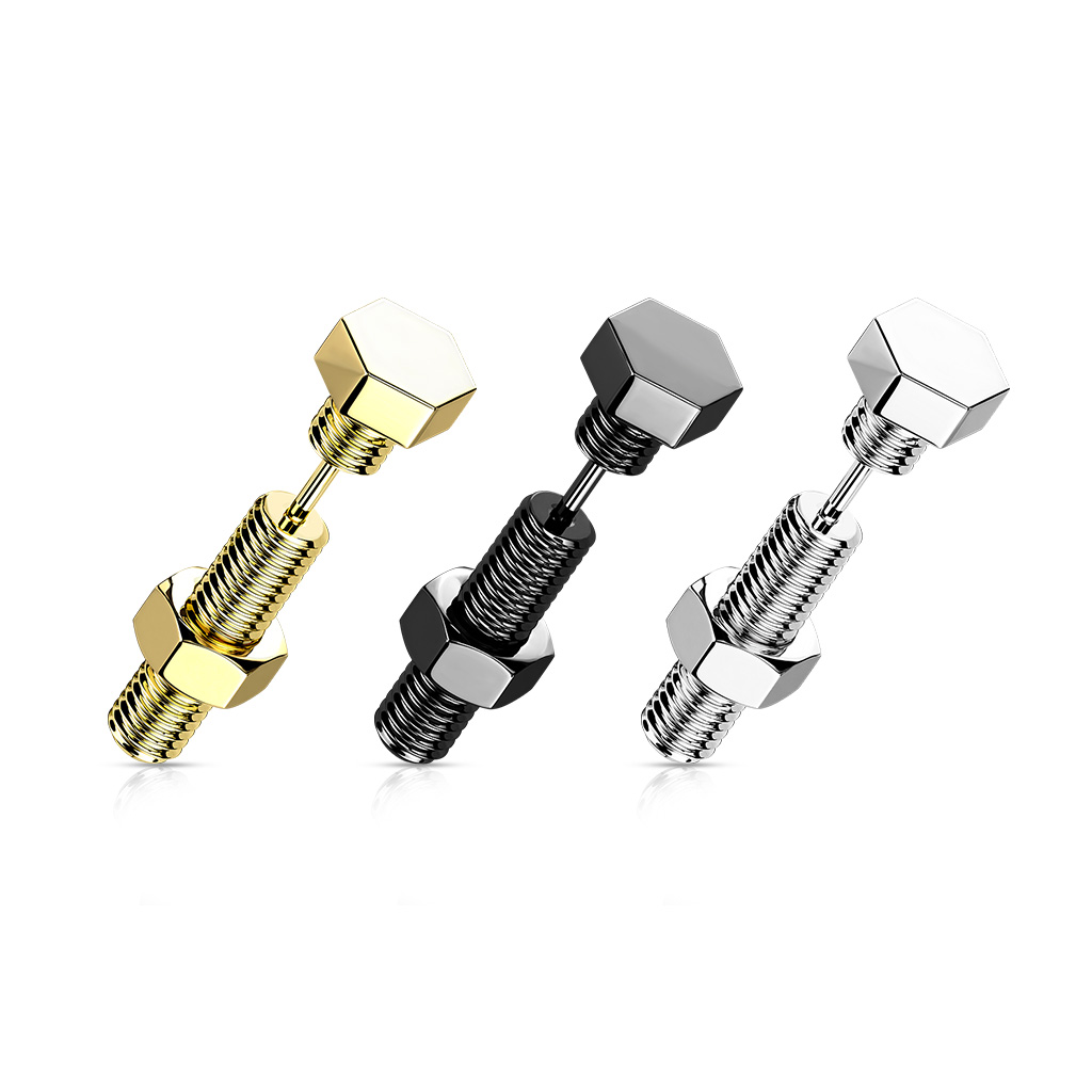Gold Fake Ear Stretching Taper - Image 2