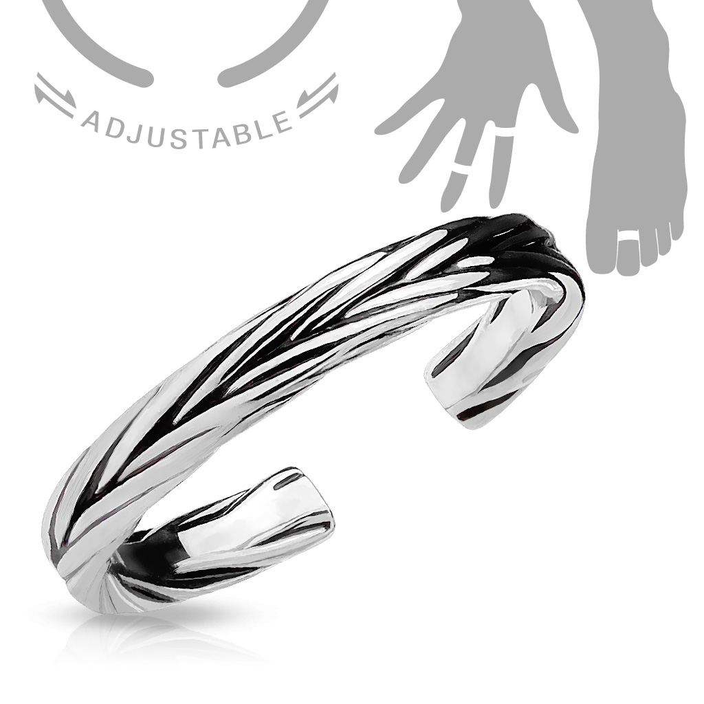 Braided Toe or Finger Ring - Image 2