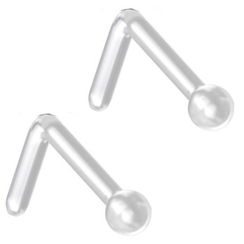 Bioflex L Bend Nose Retainer with a Ball Head- Pack of 2
