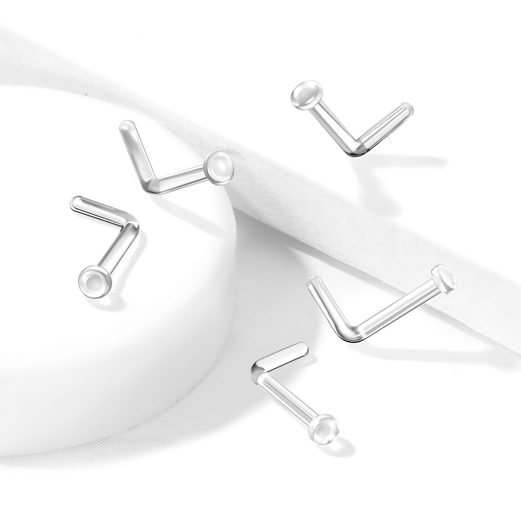 Bioflex L Bend Nose Retainer with a Flat Domed Head- Pack of 2 - Image 2