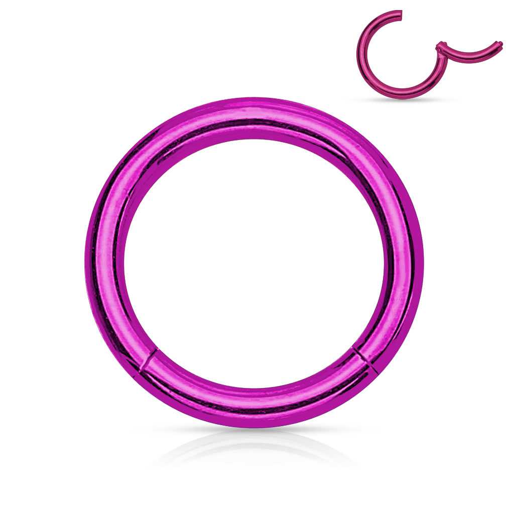 Purple Hinged Segment Ring