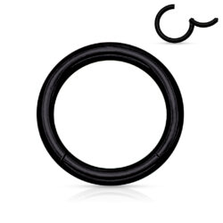 Black Hinged Segment Ring