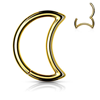 Half Moon Hinged Ring - Image 5