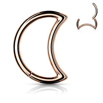 Half Moon Hinged Ring - Image 3