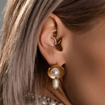 Half Moon Hinged Ring - Image 6