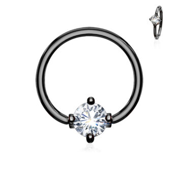 1.6mm BCR with Round CZ Ball - Image 2