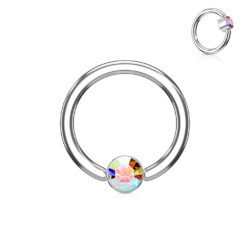 1.6mm BCR with a Round Flat CZ Ball
