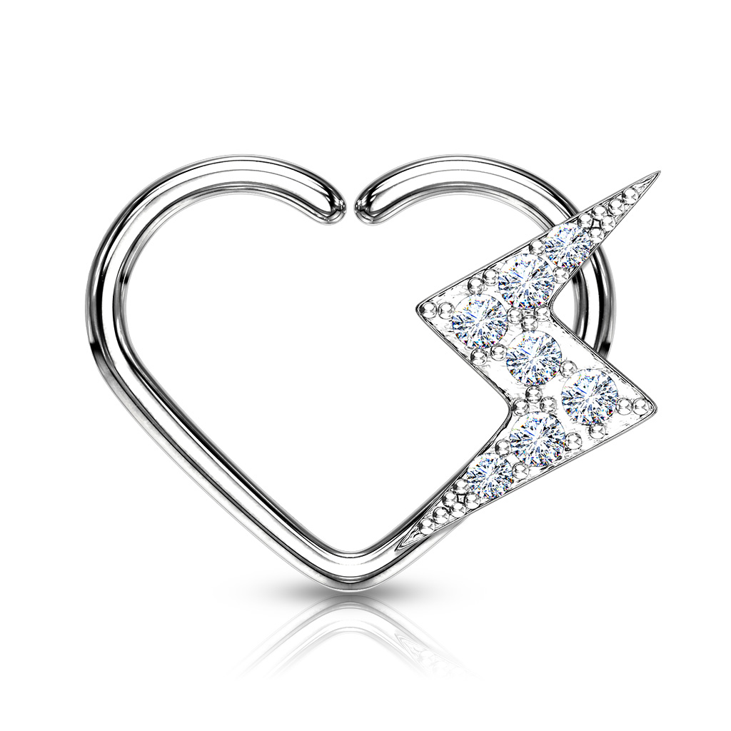 Cut Ring with a Lightning Bolt - Image 5