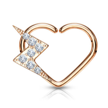 Cut Ring with a Lightning Bolt - Image 9