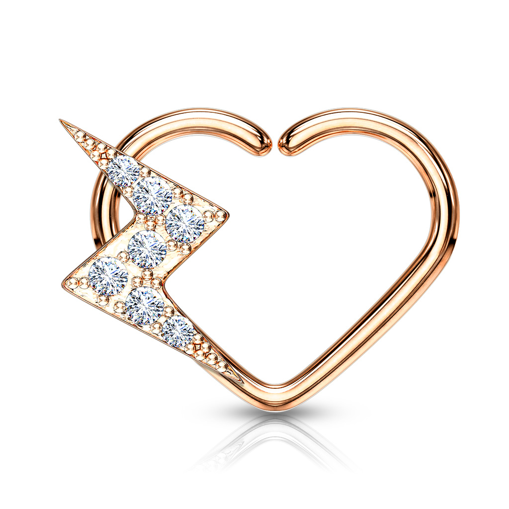 Cut Ring with a Lightning Bolt - Image 9