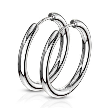 Hinged Seamless Sleeper Earrings - Image 3