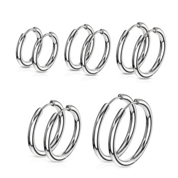 Hinged Seamless Sleeper Earrings