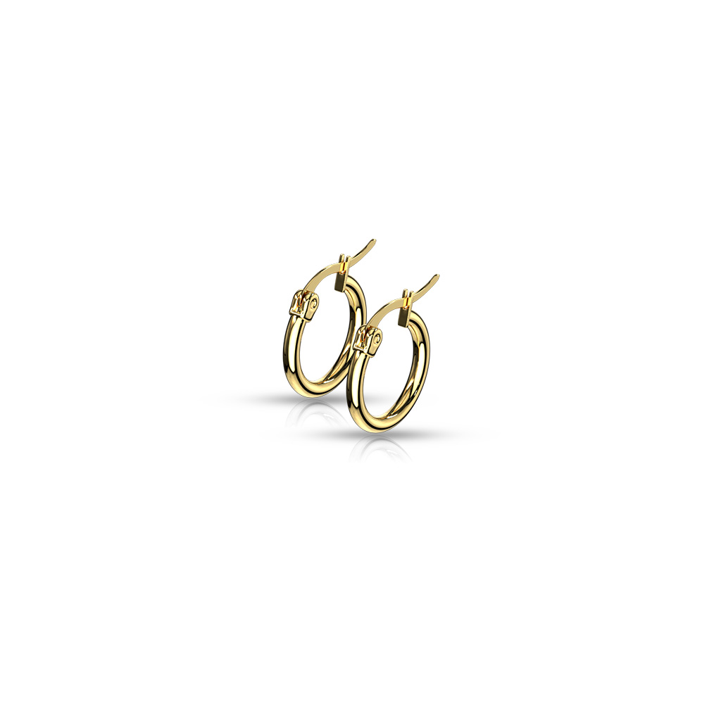 Gold Hoop Earrings - Image 17
