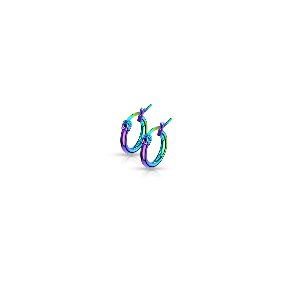 Rainbow Hoop Earrings - Image 16
