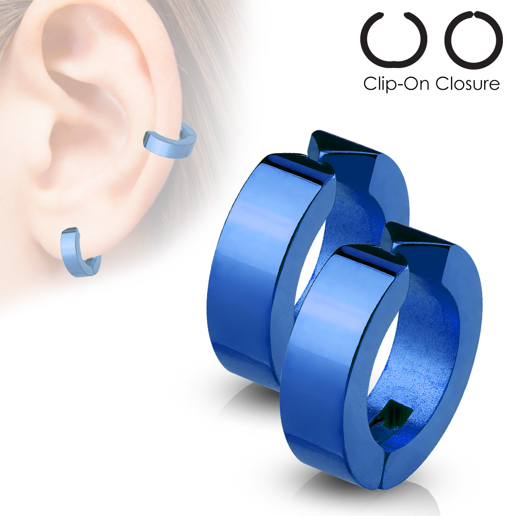 Non-Piercing Blue Ear Cuff - Image 2