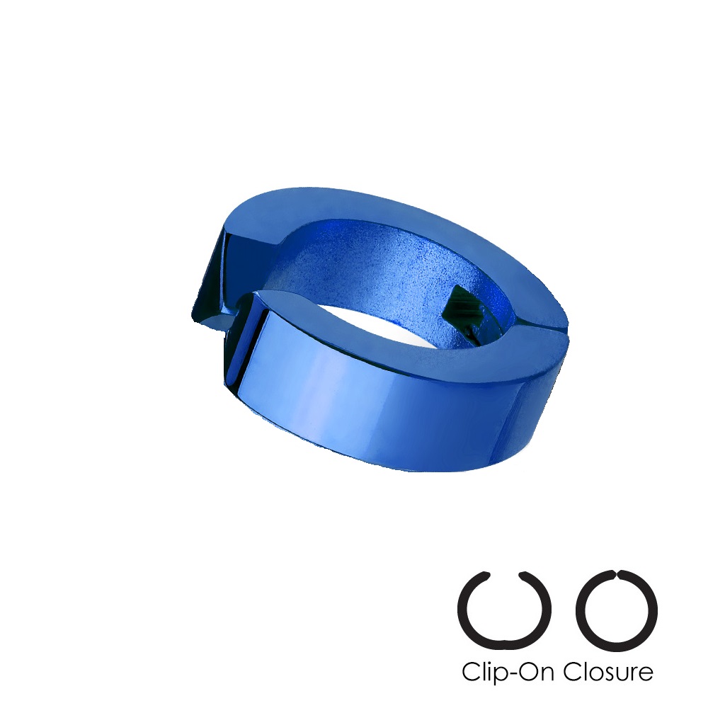 Non-Piercing Blue Ear Cuff