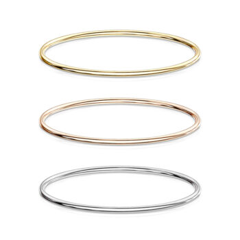 Solid Stainless Steel Bangle
