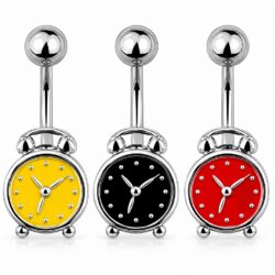 Colourful Alarm Clock Belly Bar
