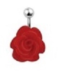 Acrylic Rose Belly Bar - Image 2