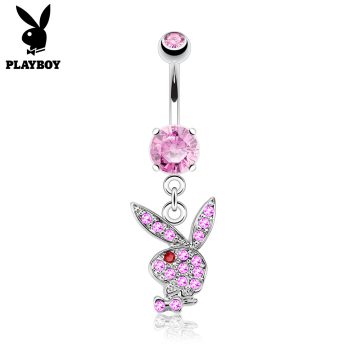 PLAYBOY Bunny Dangle Belly Bar - Image 3