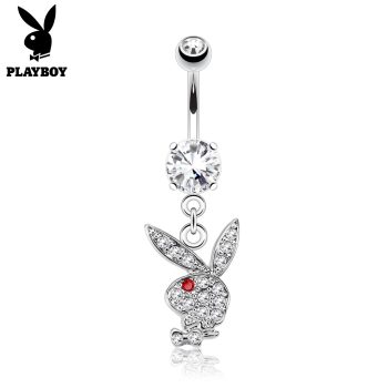 PLAYBOY Bunny Dangle Belly Bar - Image 6