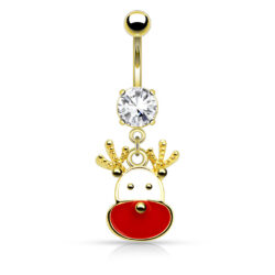 Rudolph the Reindeer Gold Belly Bar