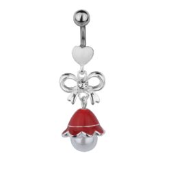 Christmas Dangle Belly Bar