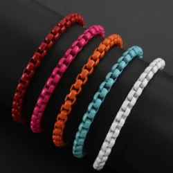 Colourful Stainless Steel Bracelet