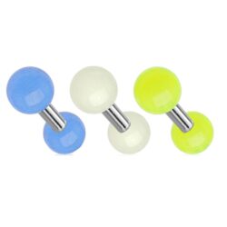 Cartilage Barbell with Acrylic Balls