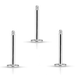 Pack of 3 Spare Labret Stems