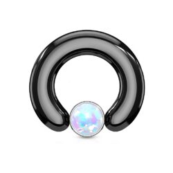 Large Gauge Black BCR with Opal Ball
