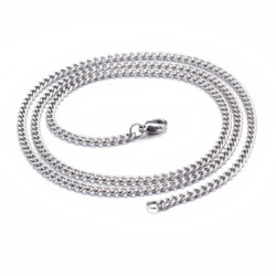 80cm Stainless Steel Cuban Chain