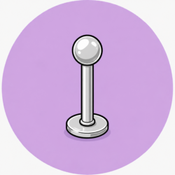 Labrets and Cartilage Barbells