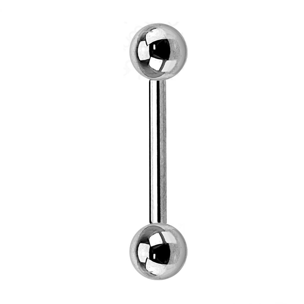 Titanium Straight Barbell