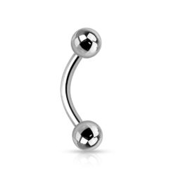 Titanium Curved Barbell