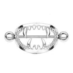 Nipple Shield with Vampire Fangs