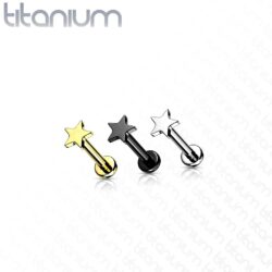 Titanium Star Labret