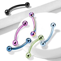Titanium Curved Barbells