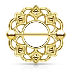 Nipple Shield with Ornate Design