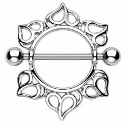 Nipple Shield with Encircled Hearts