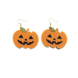 Skeleton Pumpkin Dangle Earrings