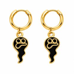 Small Ghost Dangle Earrings