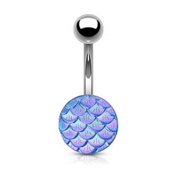 Aqua Fish Scale Belly Bar