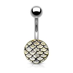 Gold Fish Scale Belly Bar